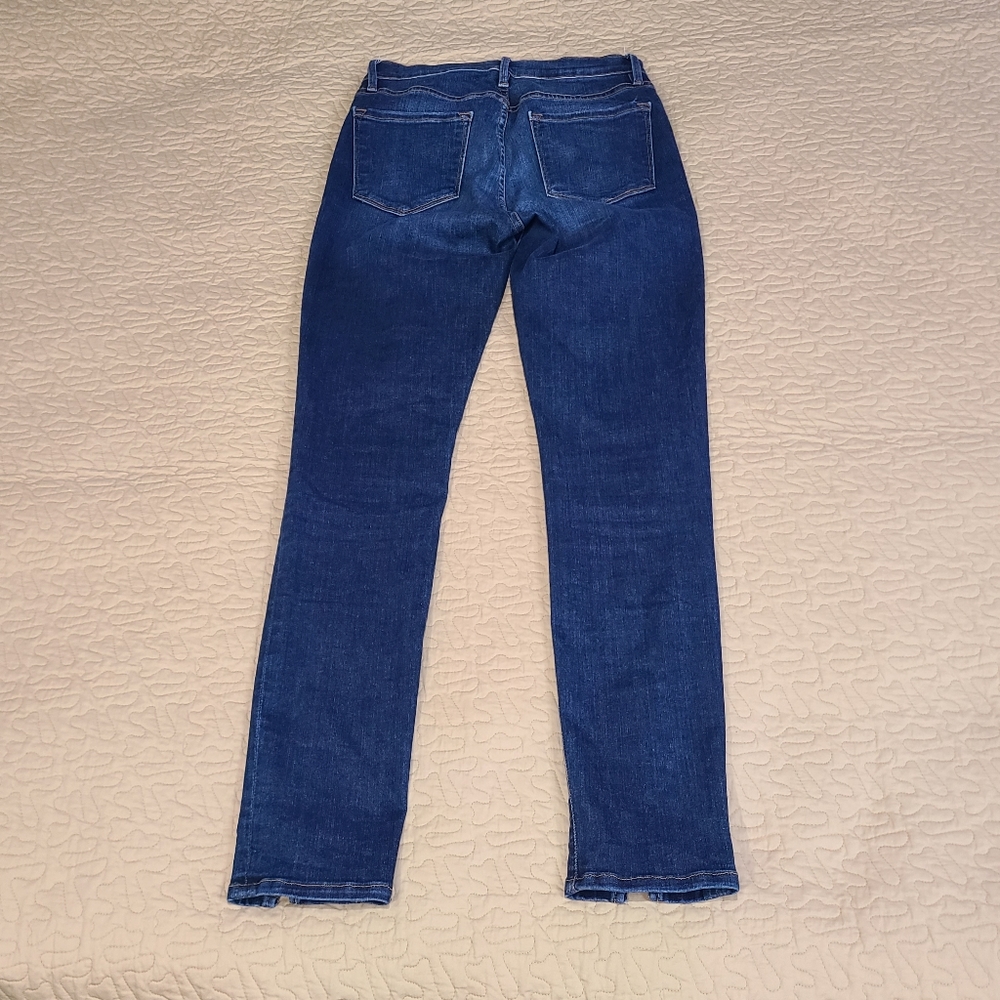 Frame le high skinny zip jeans size 28 - Picture 12 of 13